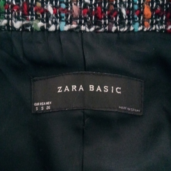 Zara Jackets & Coats Zara Basic Tweed Jacket Poshmark